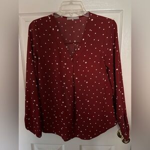 Women’s poly blend top